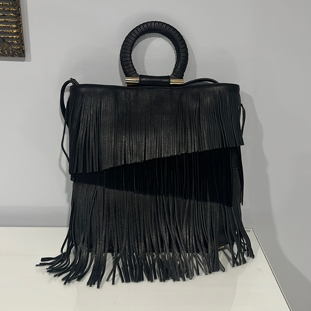 Sam Edelman fringe crossbody bag